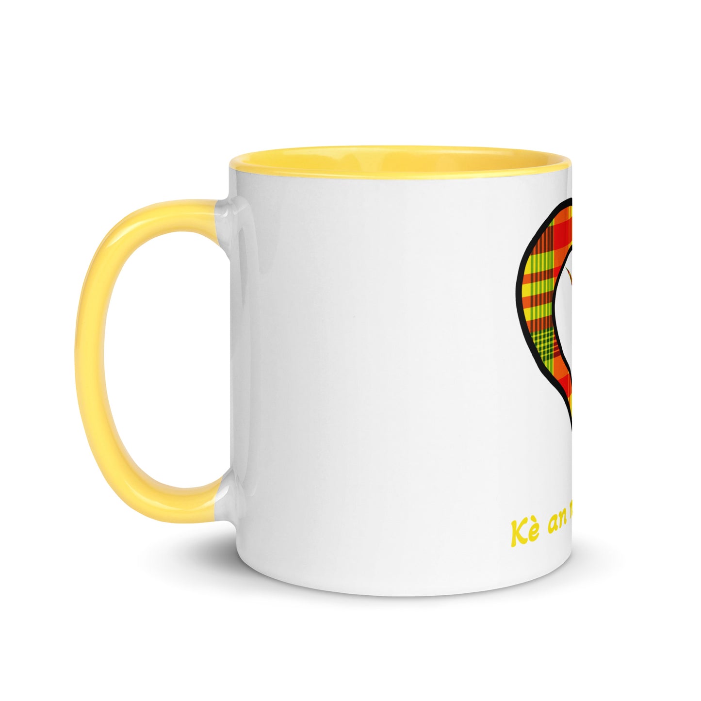 Mug Coloré Madras Sun Kè an mwen