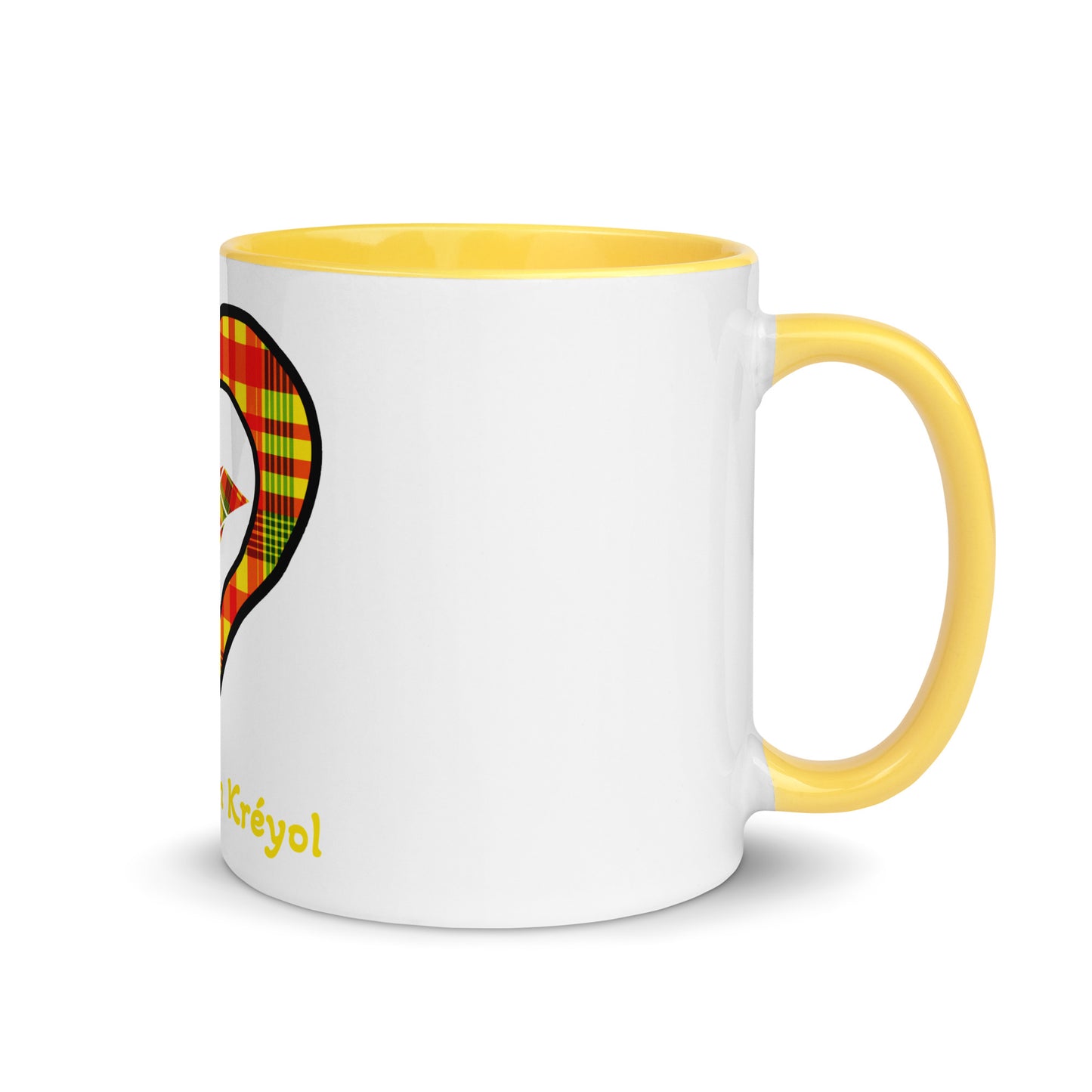 Mug Coloré Madras Sun Kè an mwen