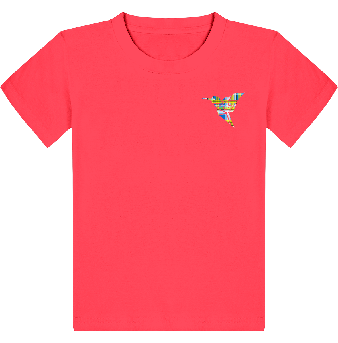 T-shirt Enfant C.C Madras Bleu