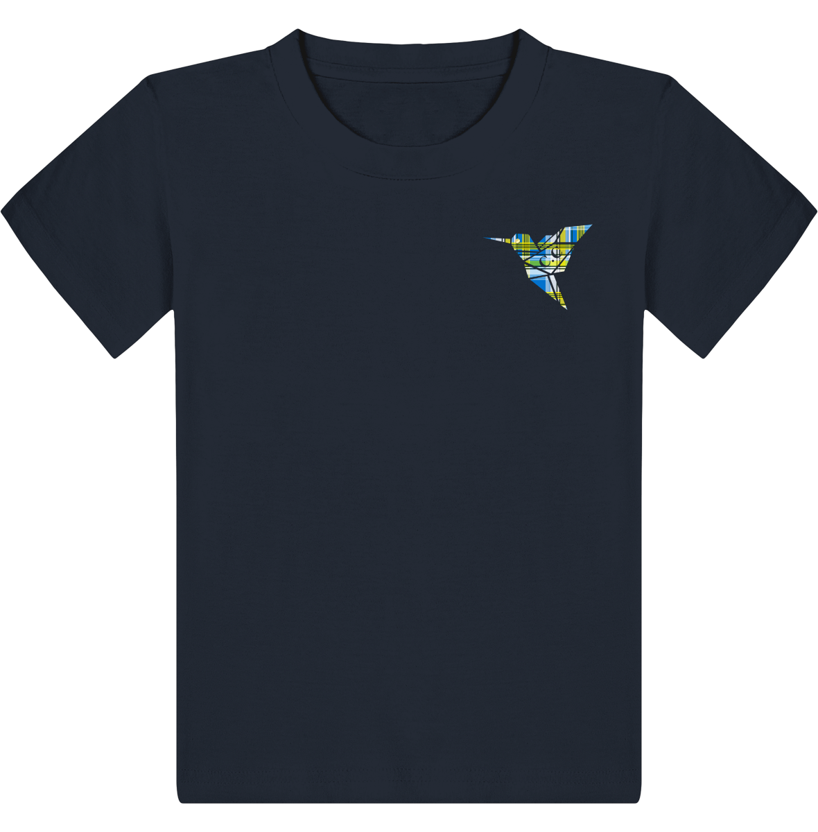 T-shirt Enfant C.C Madras Bleu