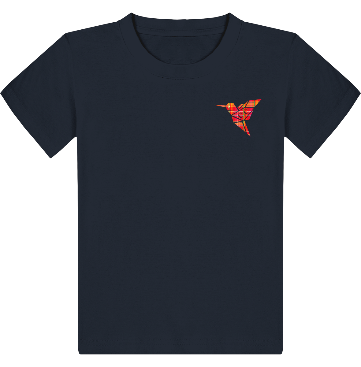 T-shirt Enfant C.C Madras Rouge
