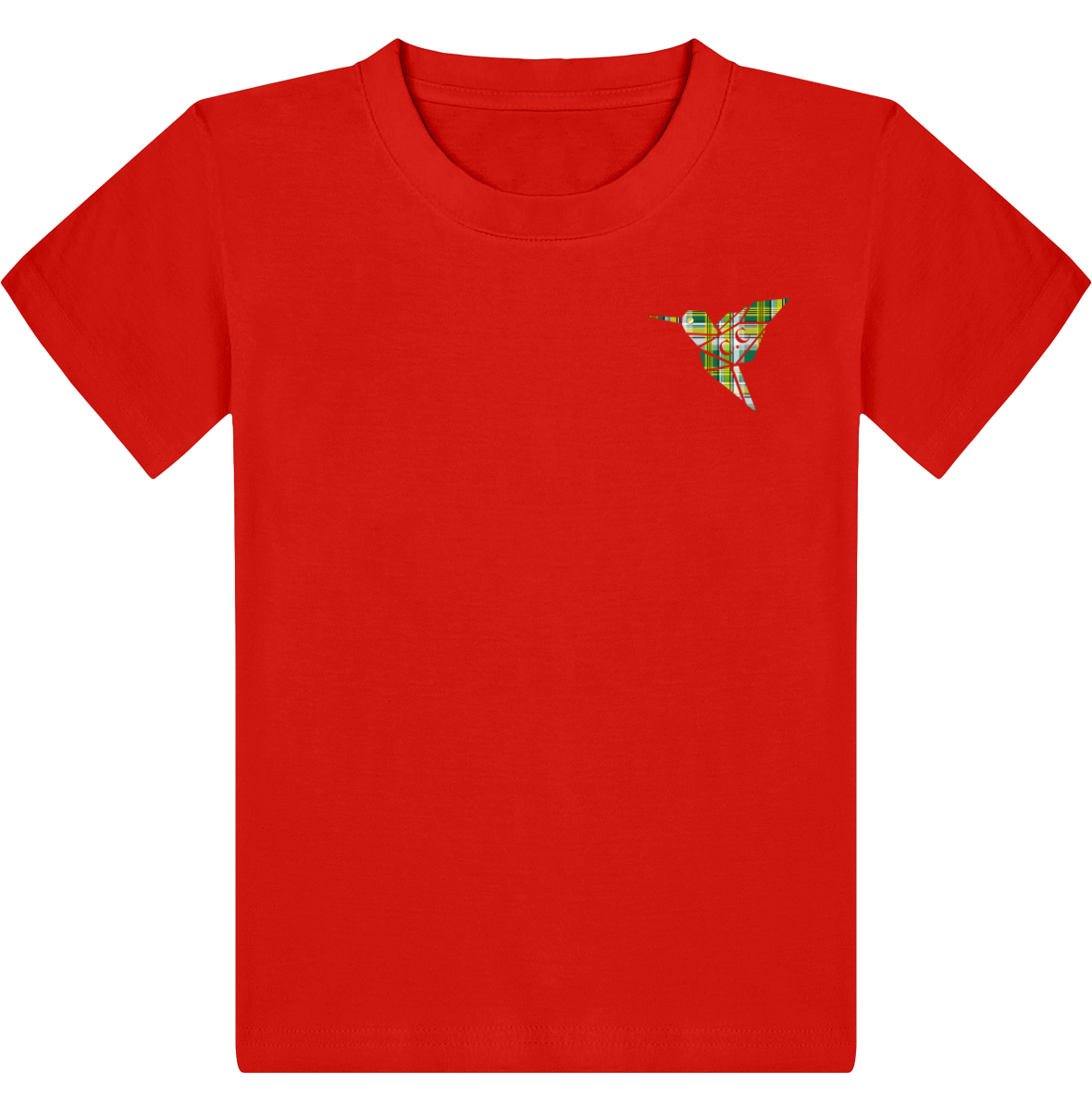 T-shirt Enfant C.C Madras Vert