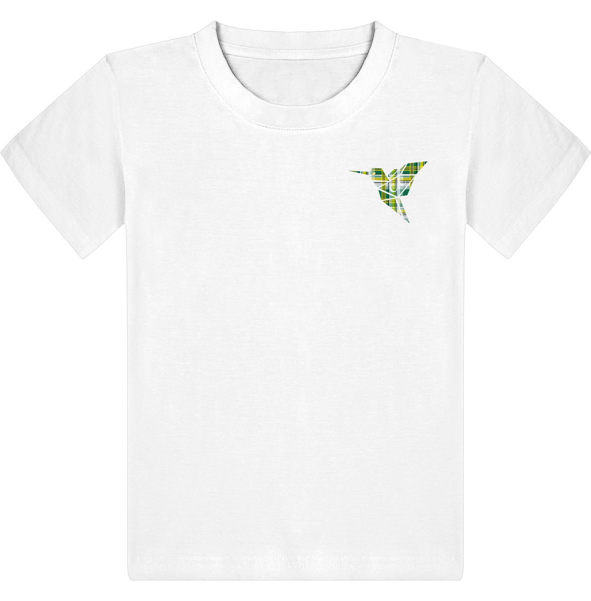 T-shirt Enfant C.C Madras Vert