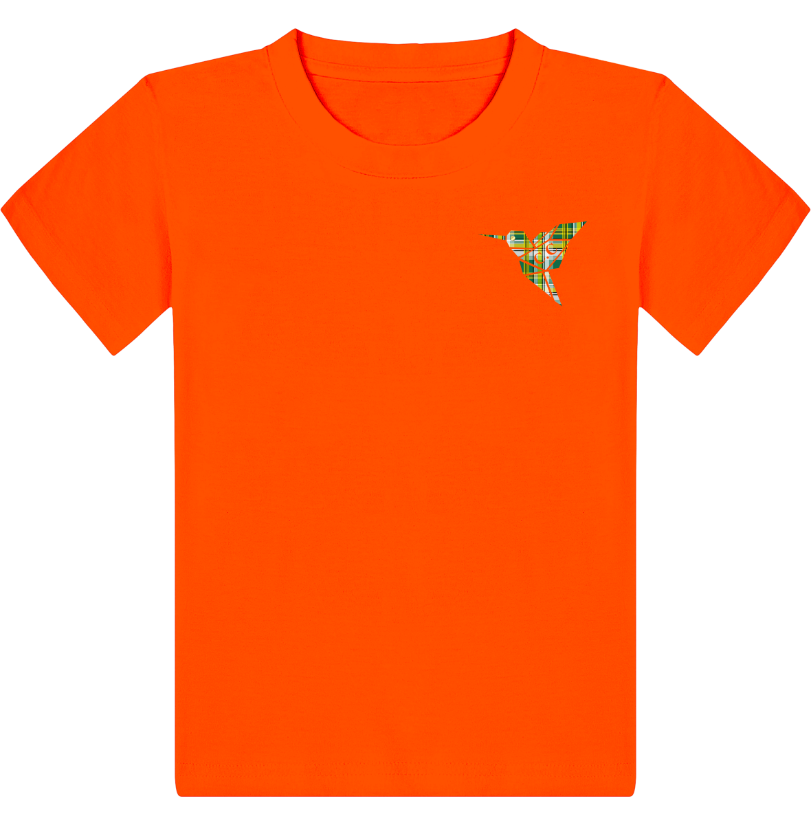 T-shirt Enfant C.C Madras Vert