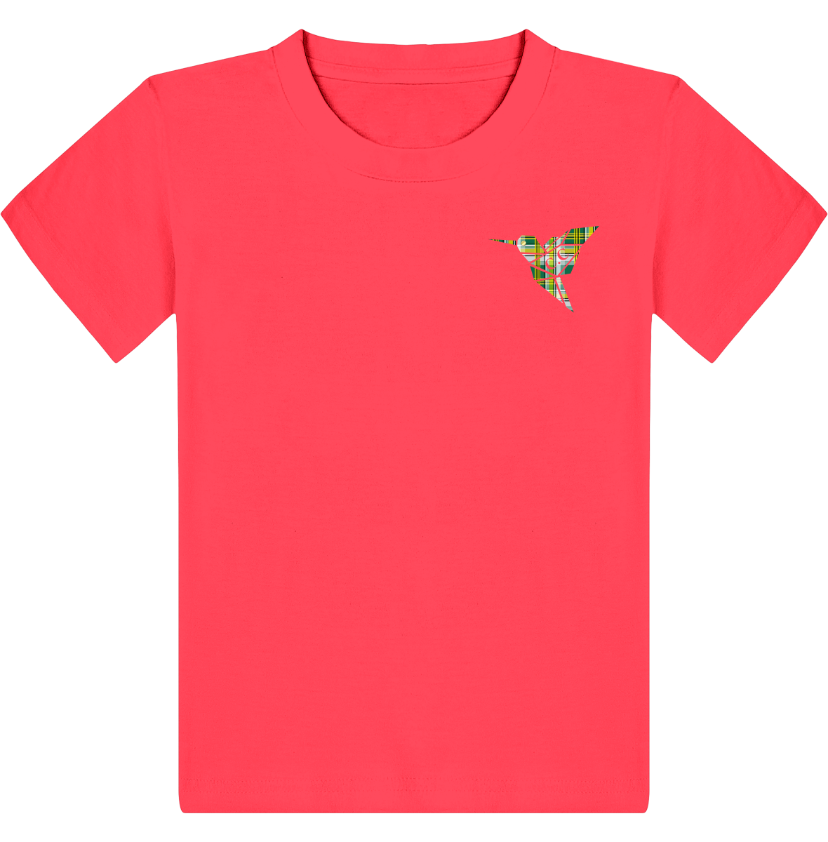 T-shirt Enfant C.C Madras Vert