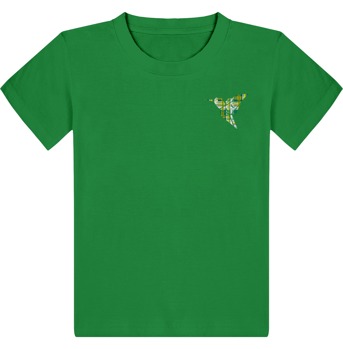 T-shirt Enfant C.C Madras Vert
