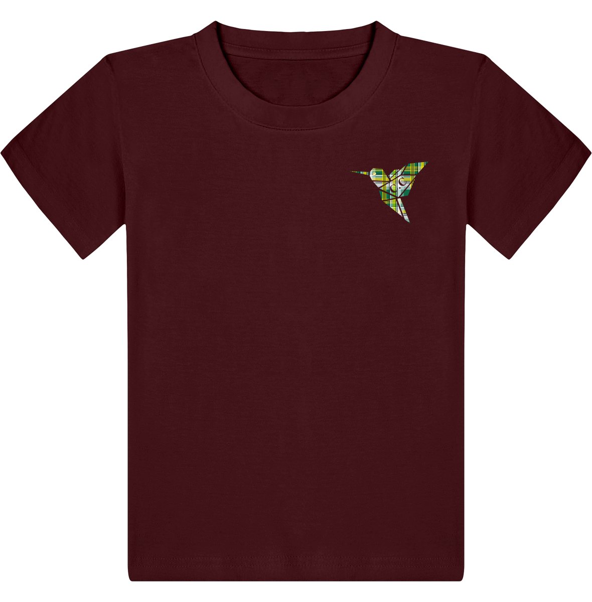 T-shirt Enfant C.C Madras Vert