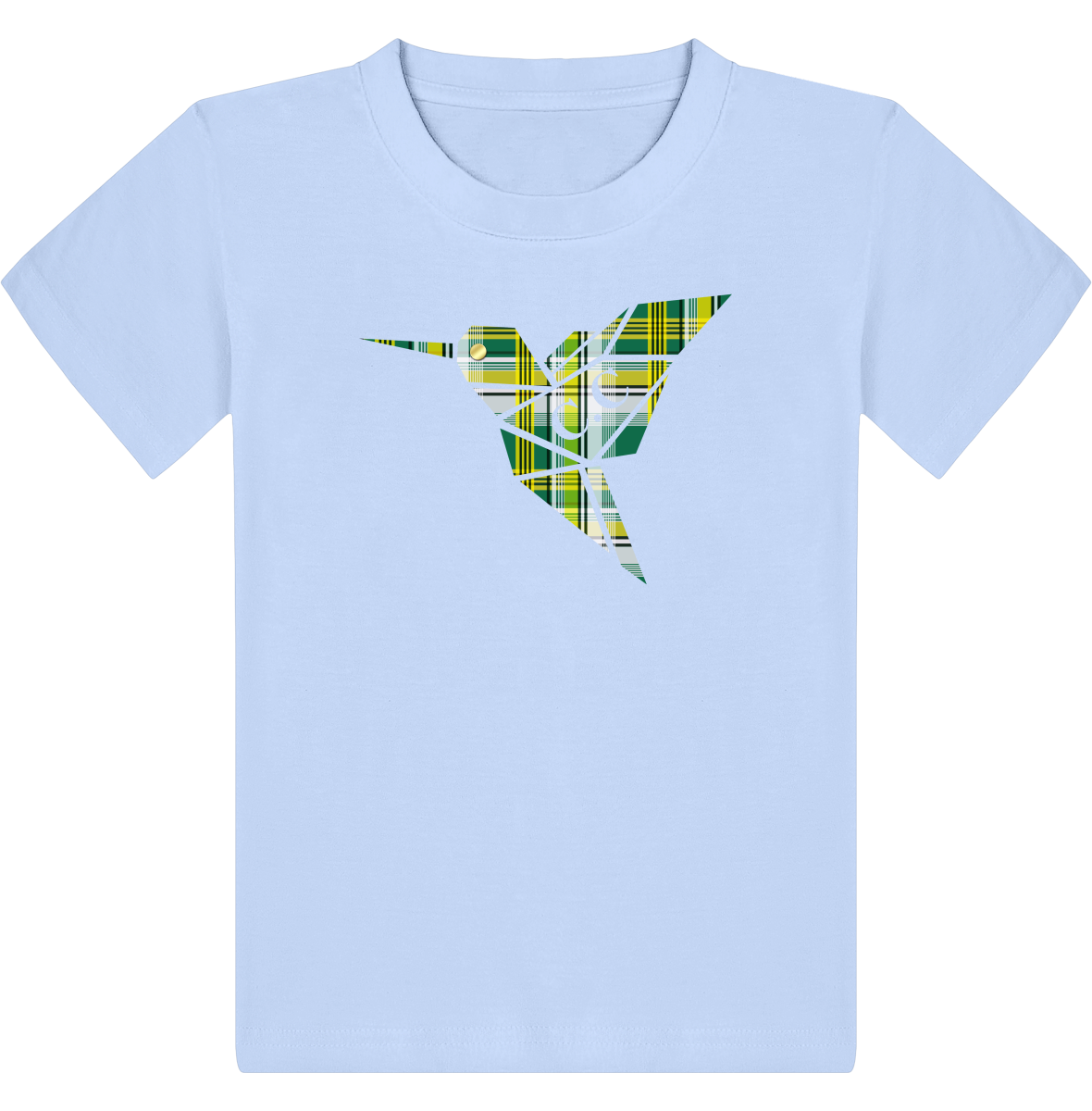 T-shirt Enfant C.C Madras Vert