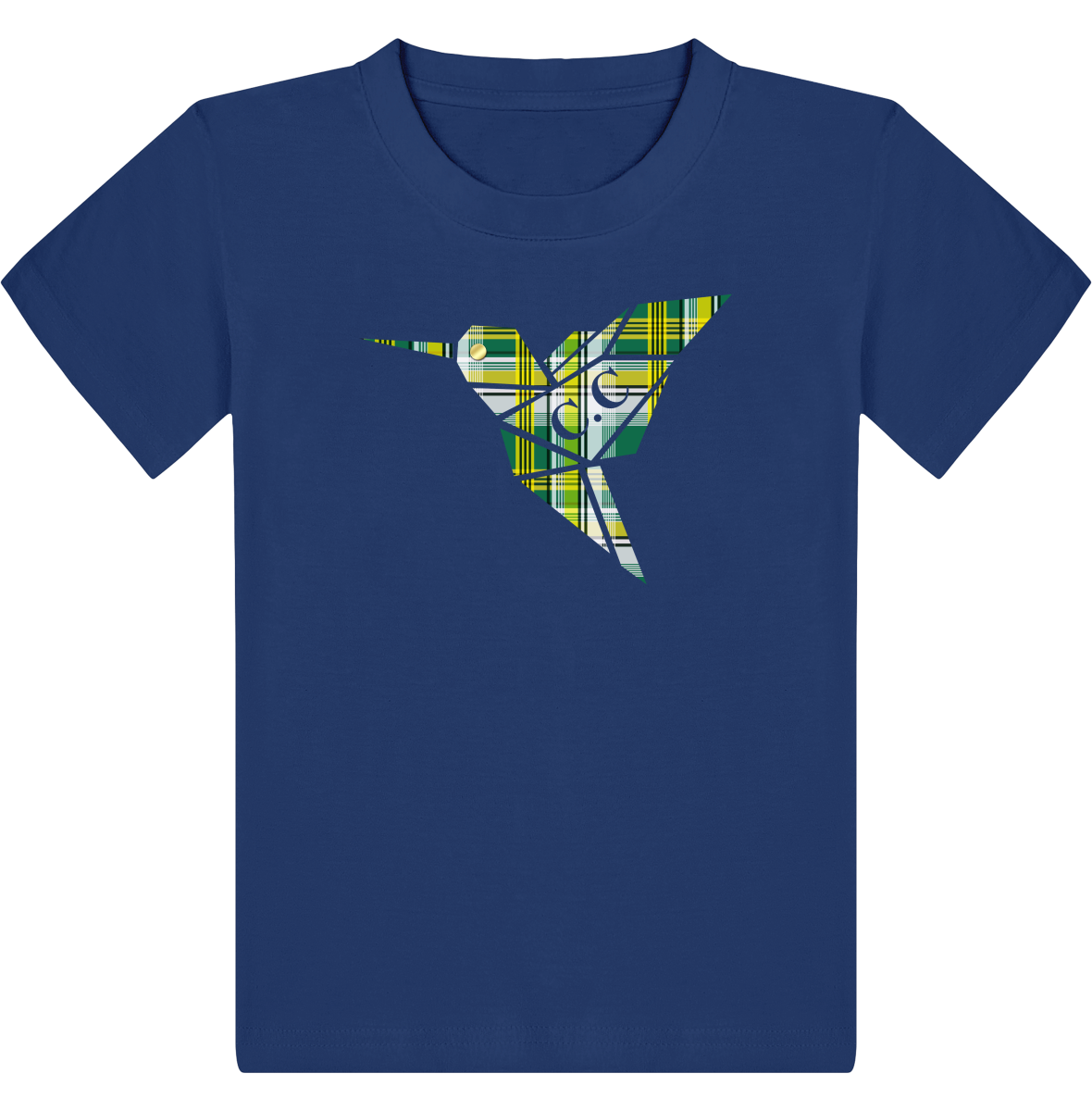T-shirt Enfant C.C Madras Vert