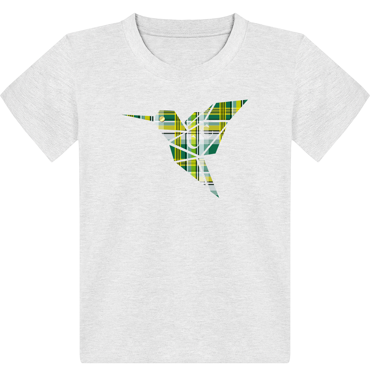 T-shirt Enfant C.C Madras Vert