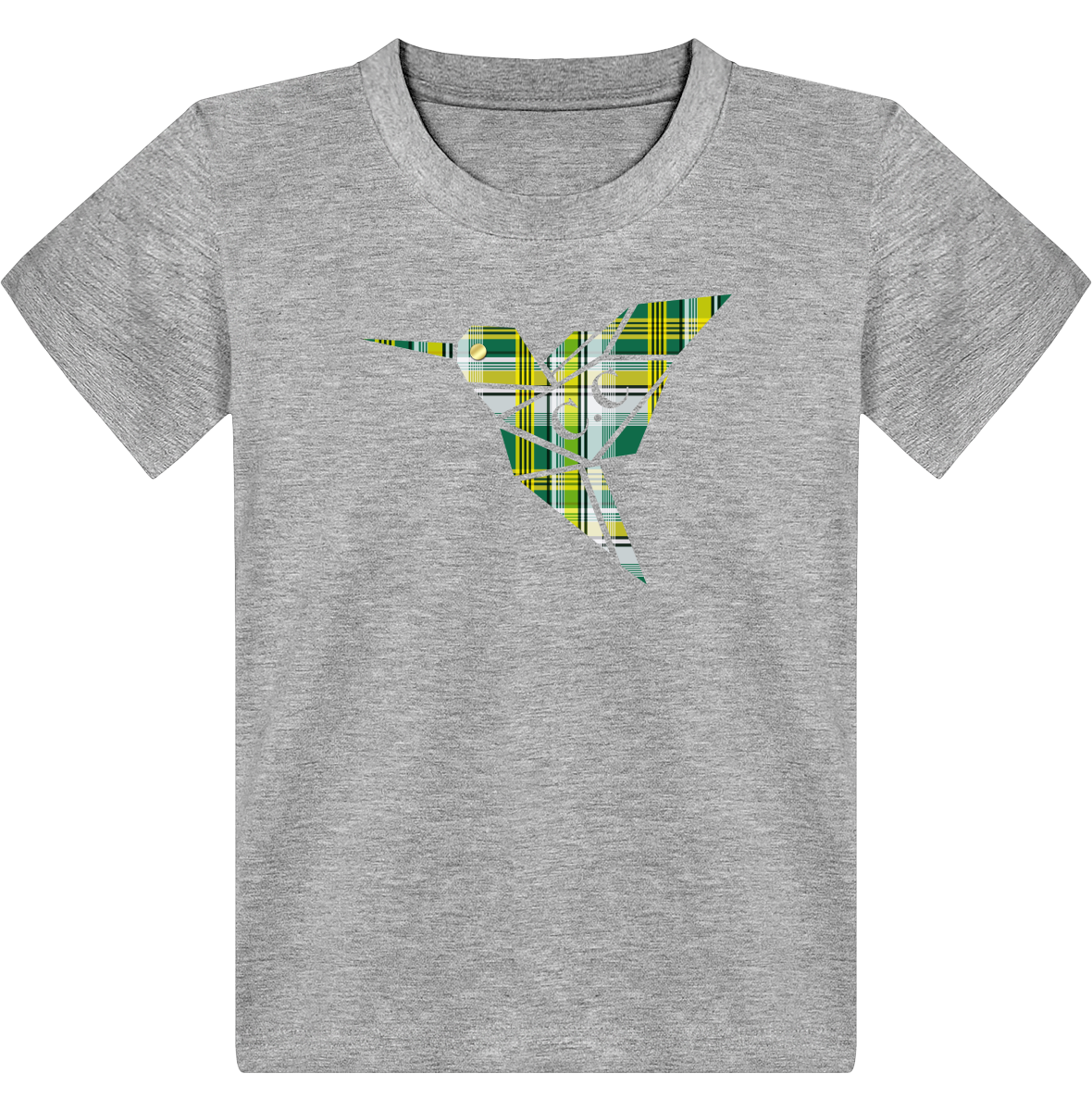 T-shirt Enfant C.C Madras Vert