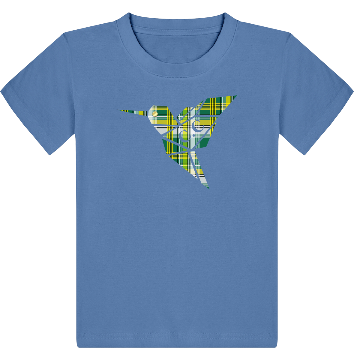 T-shirt Enfant C.C Madras Vert