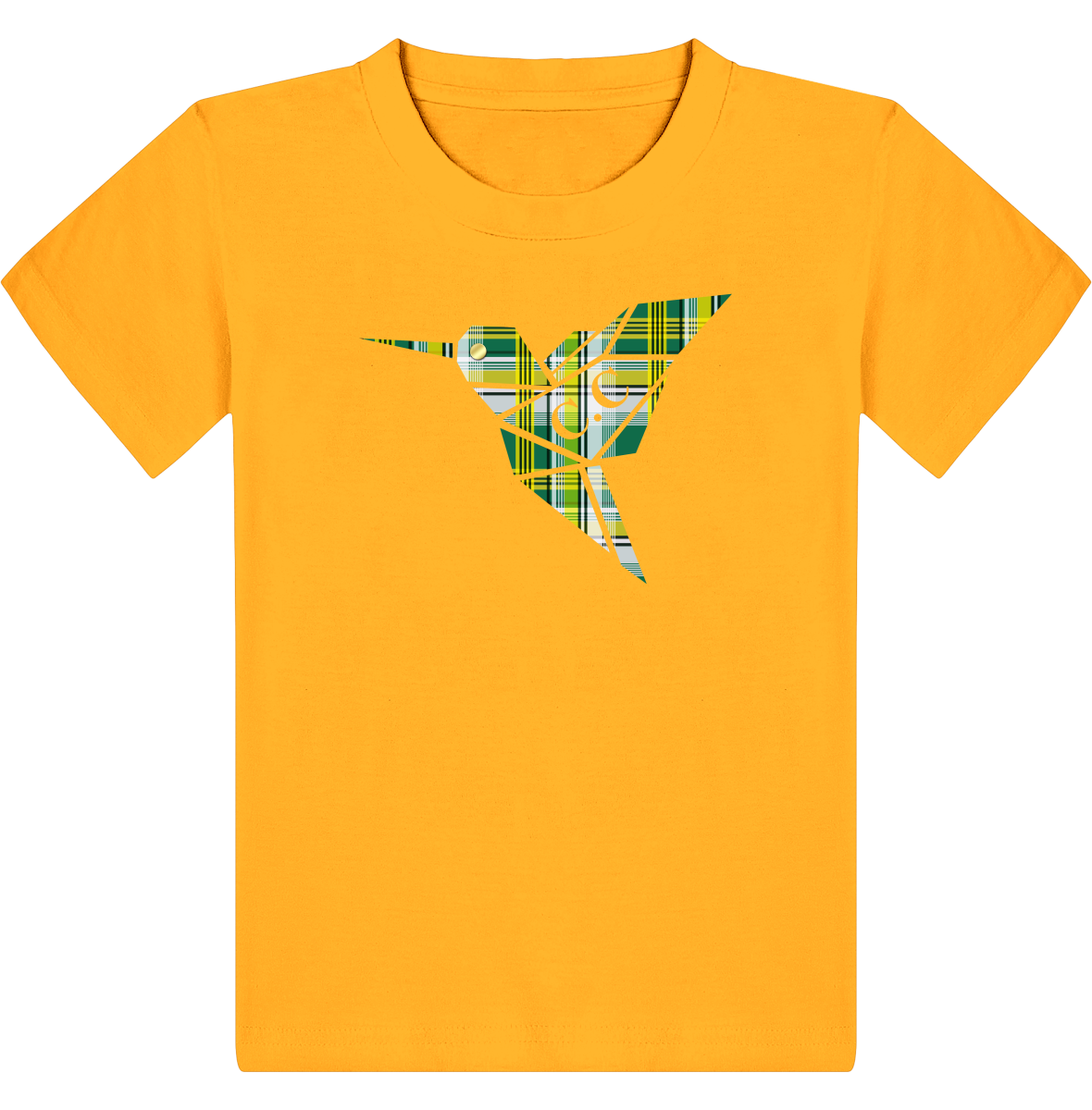 T-shirt Enfant C.C Madras Vert