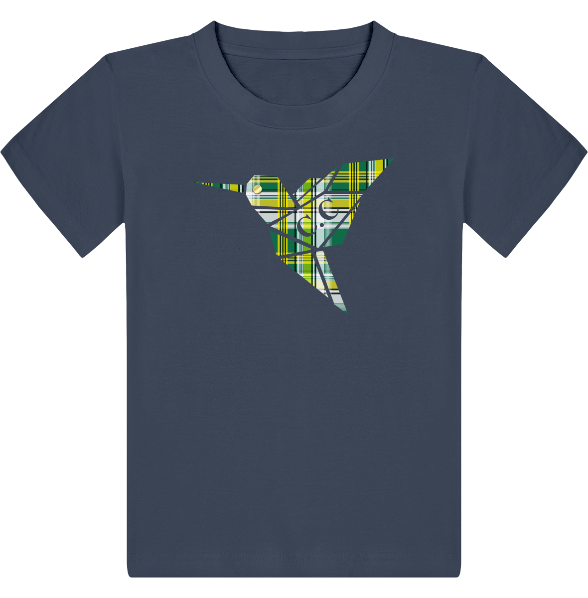 T-shirt Enfant C.C Madras Vert