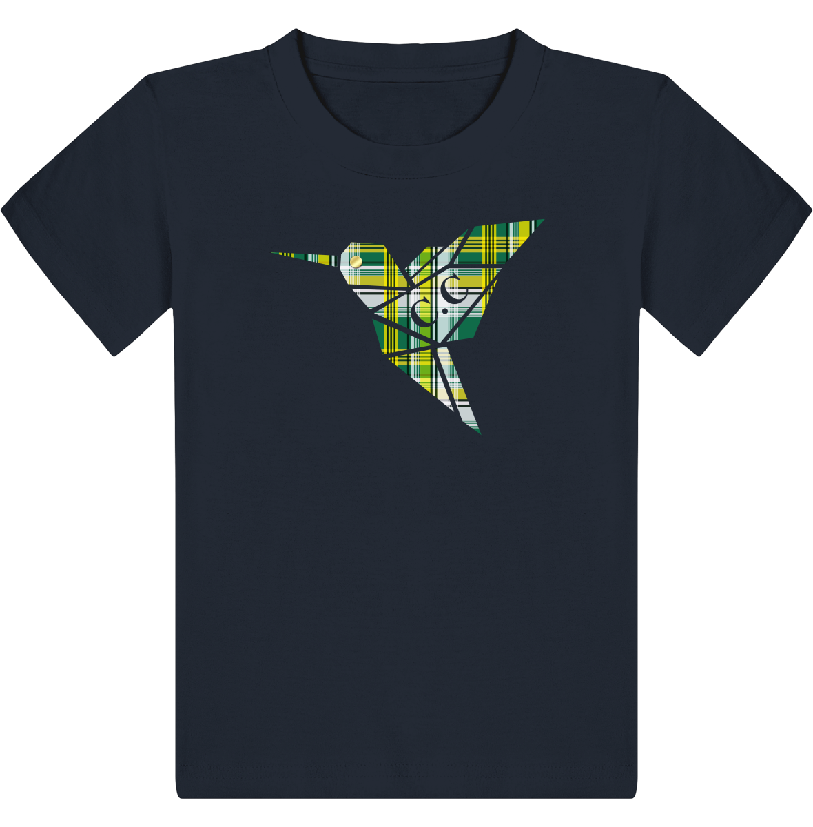T-shirt Enfant C.C Madras Vert