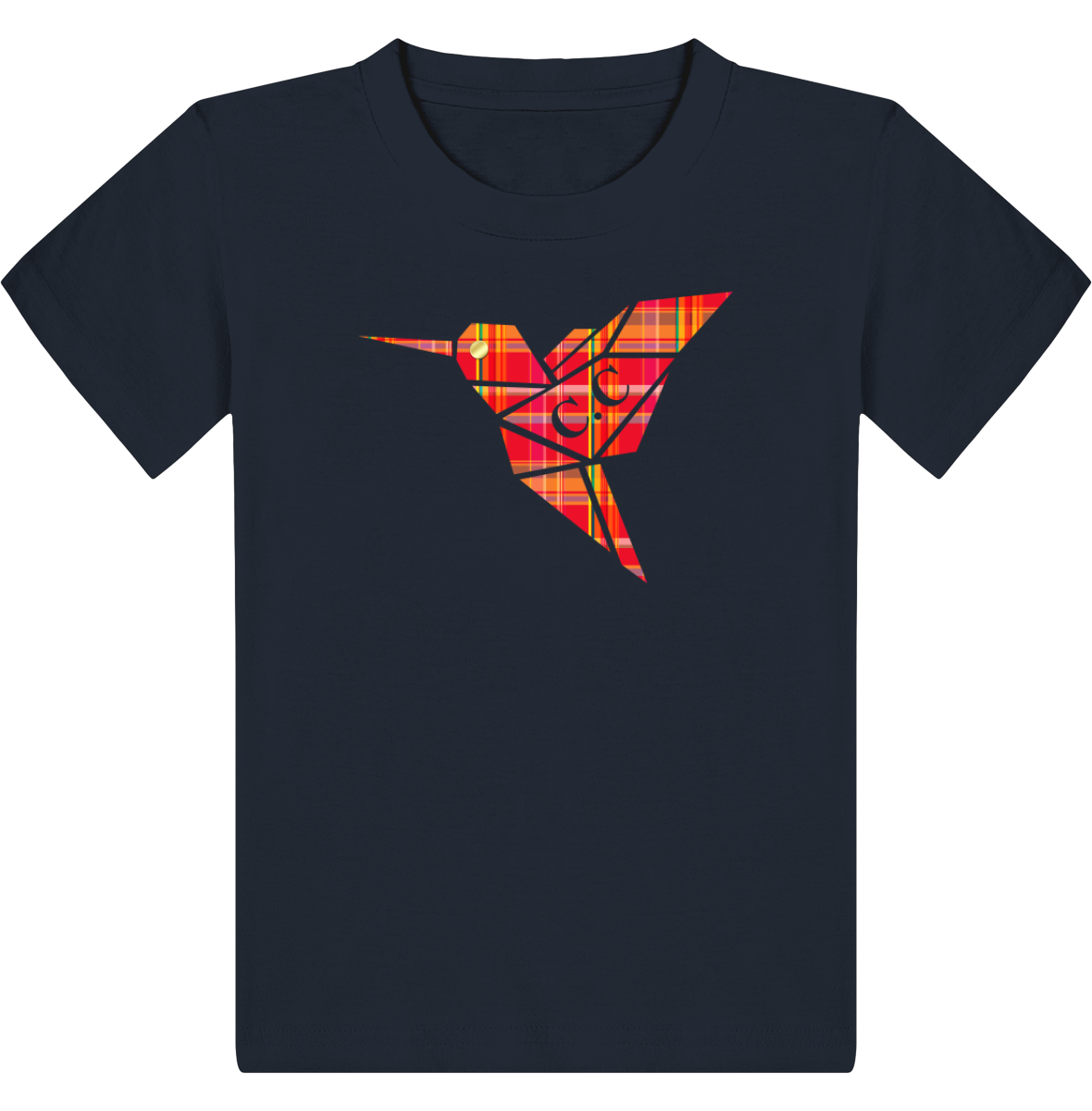 T-shirt Enfant C.C Madras Rouge