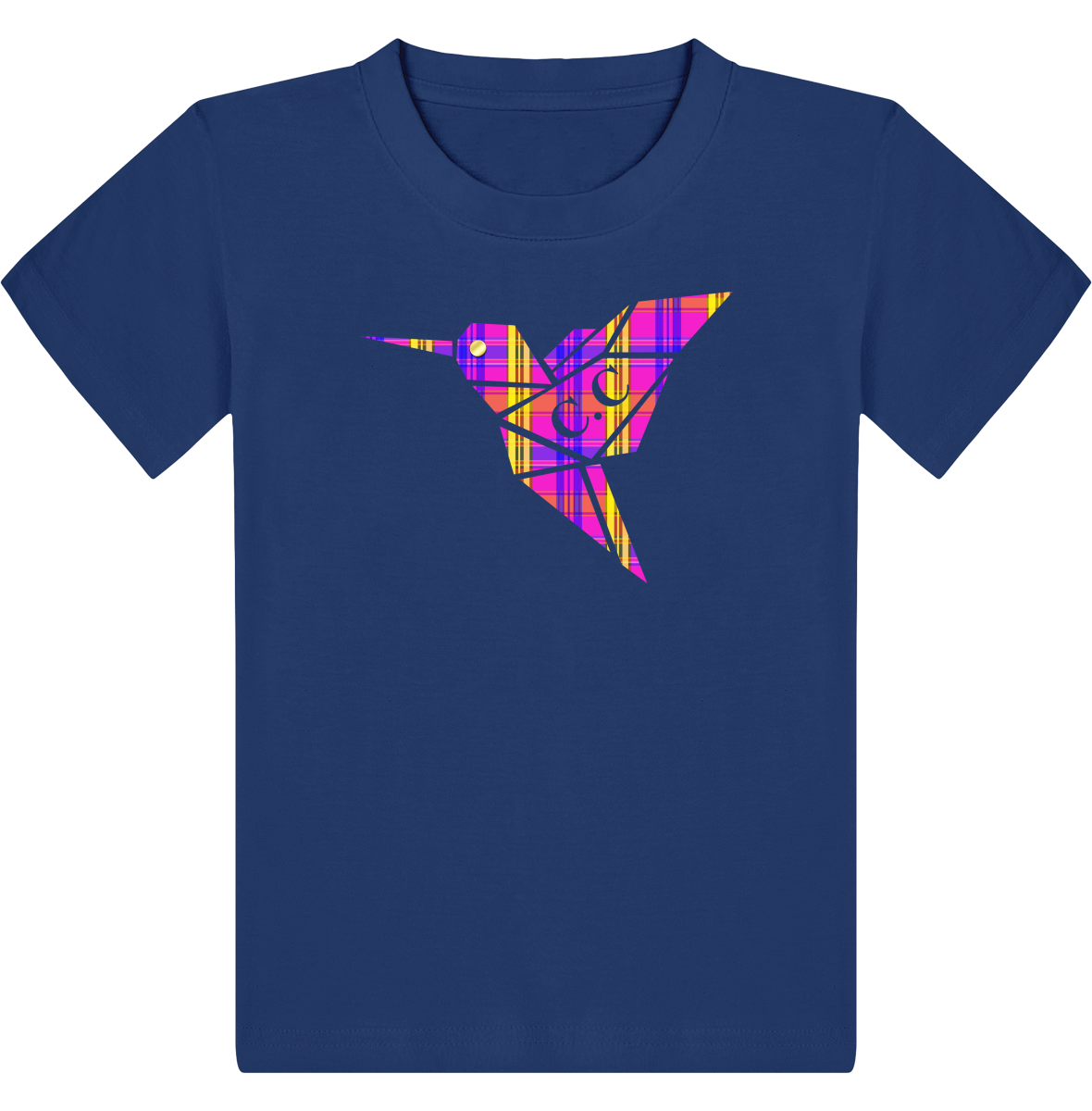 T-shirt Enfant C.C Madras Violet
