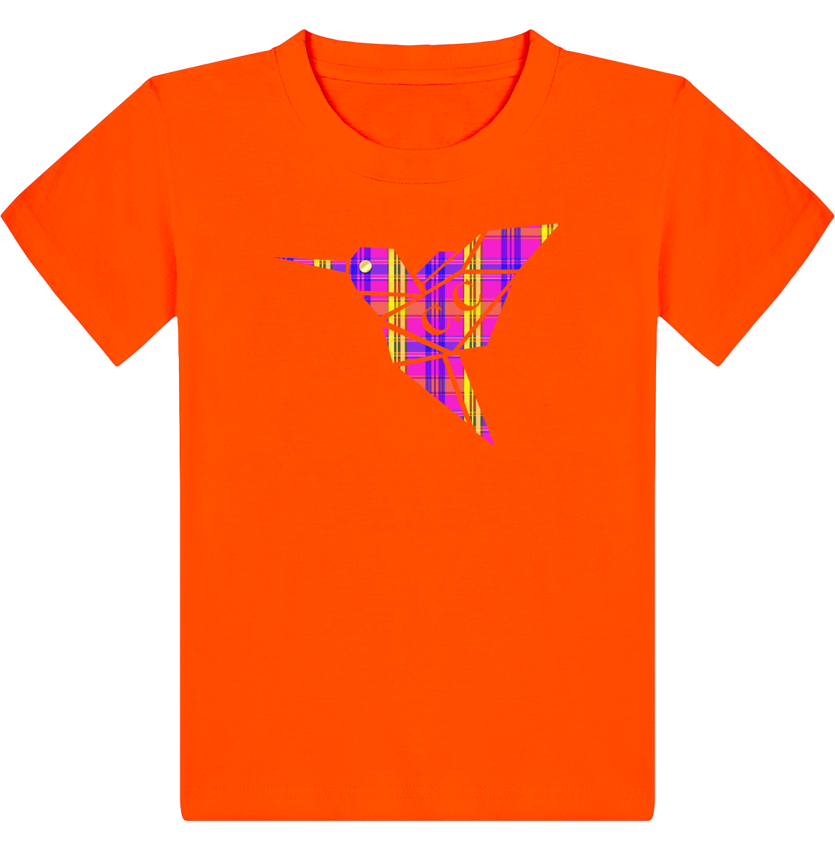 T-shirt Enfant C.C Madras Violet