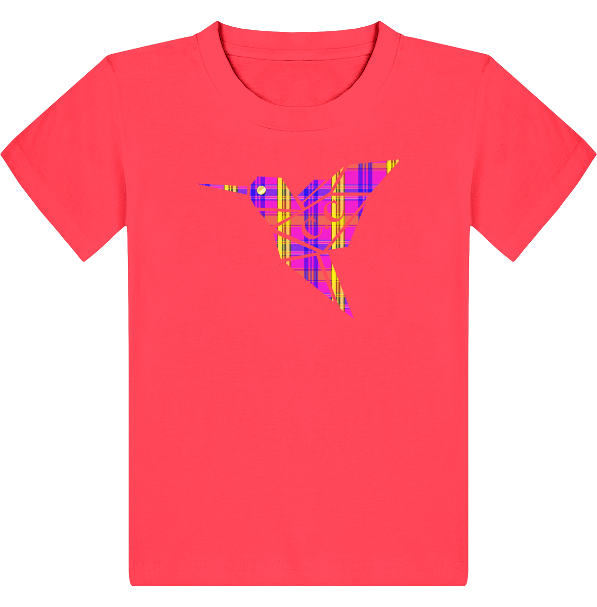 T-shirt Enfant C.C Madras Violet