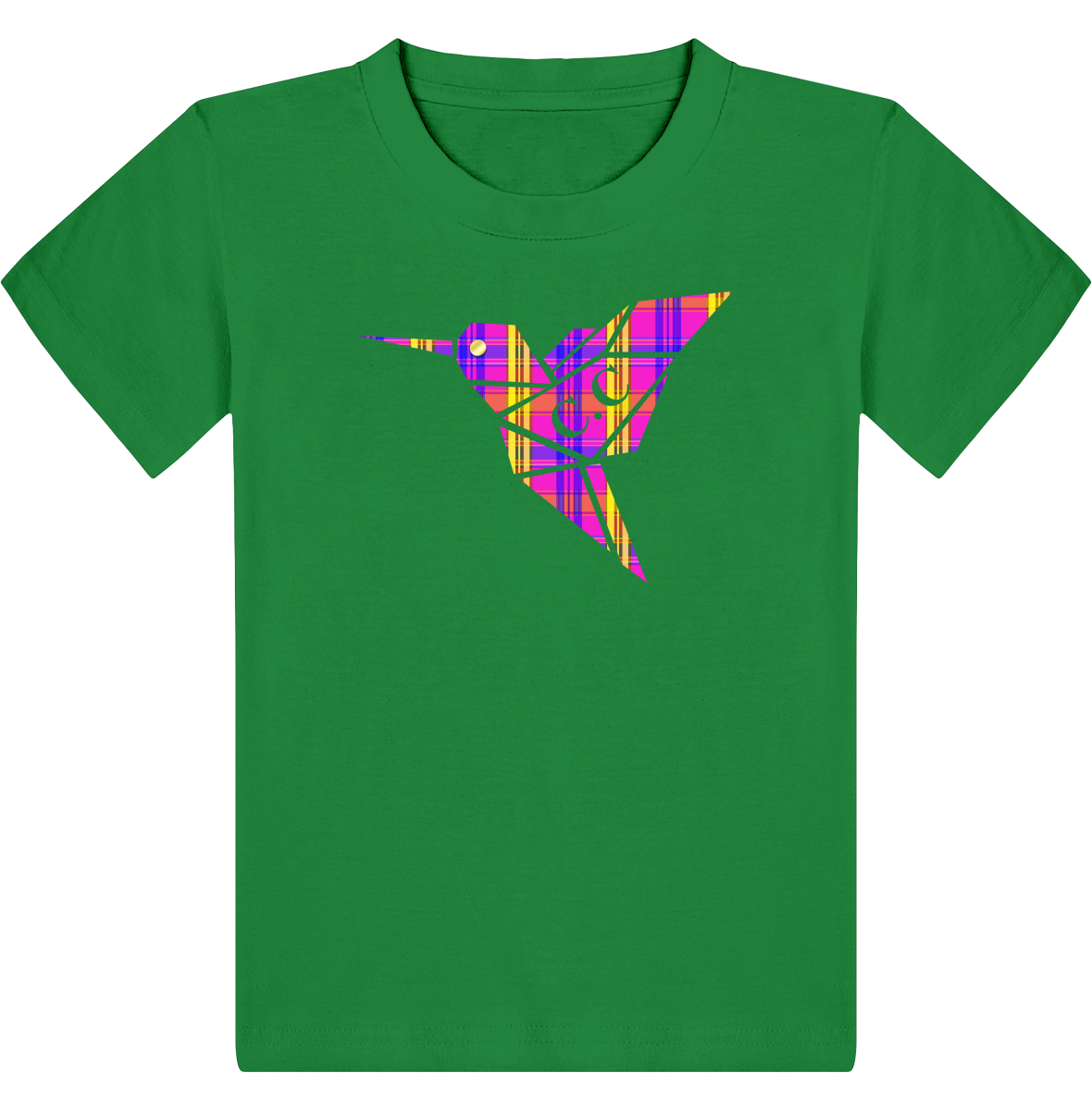 T-shirt Enfant C.C Madras Violet