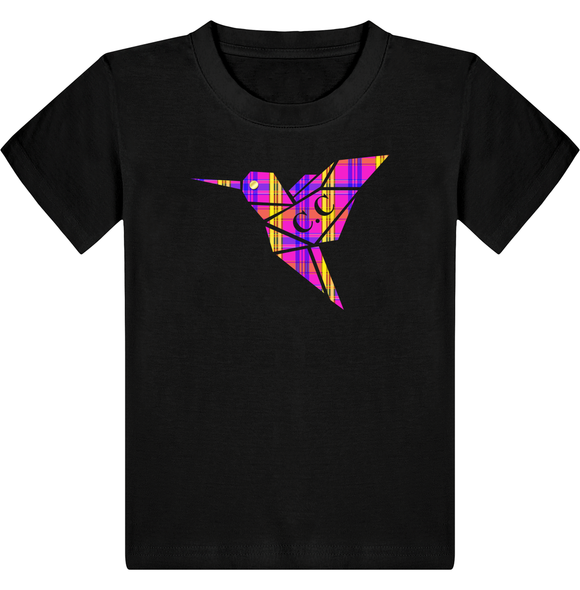 T-shirt Enfant C.C Madras Violet