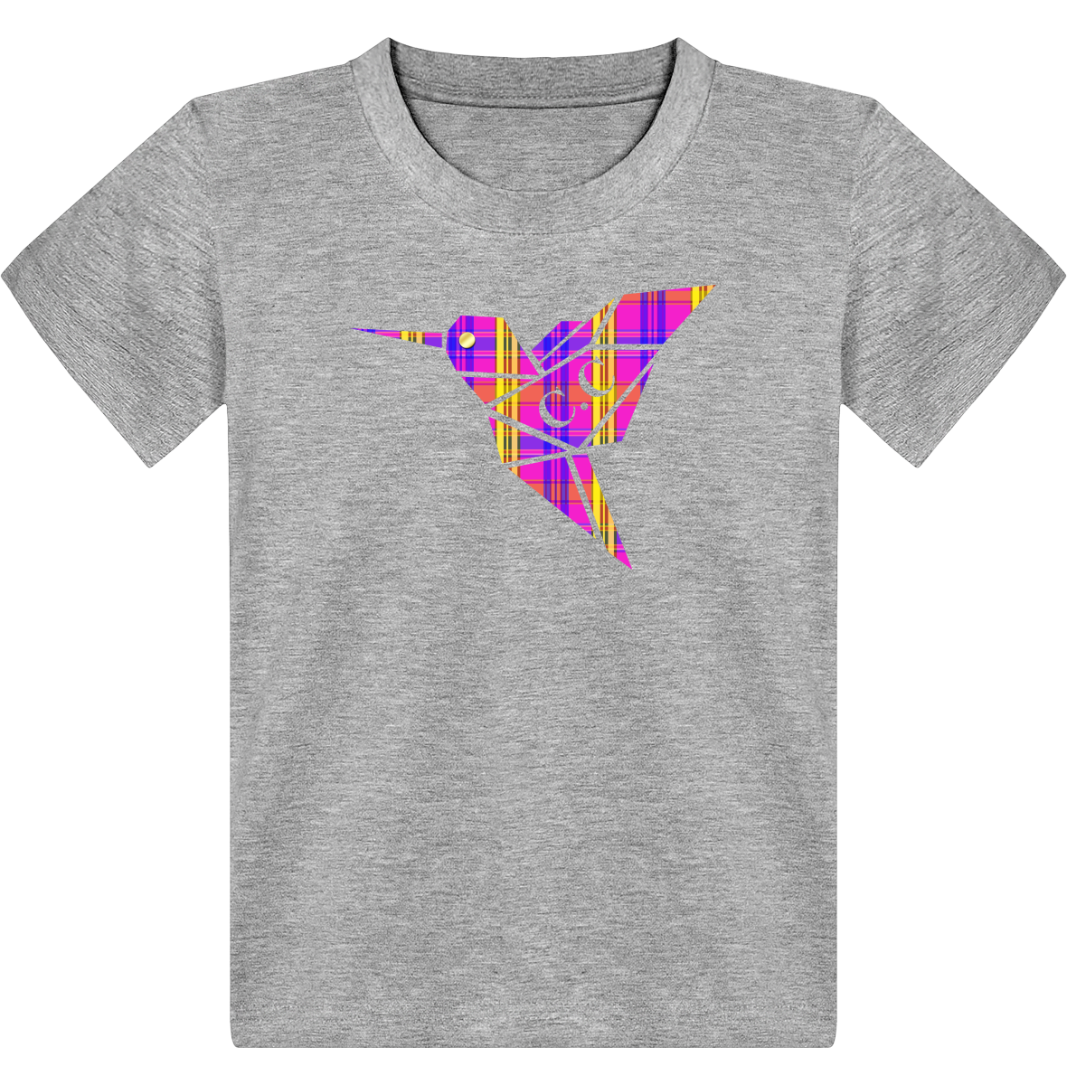 T-shirt Enfant C.C Madras Violet