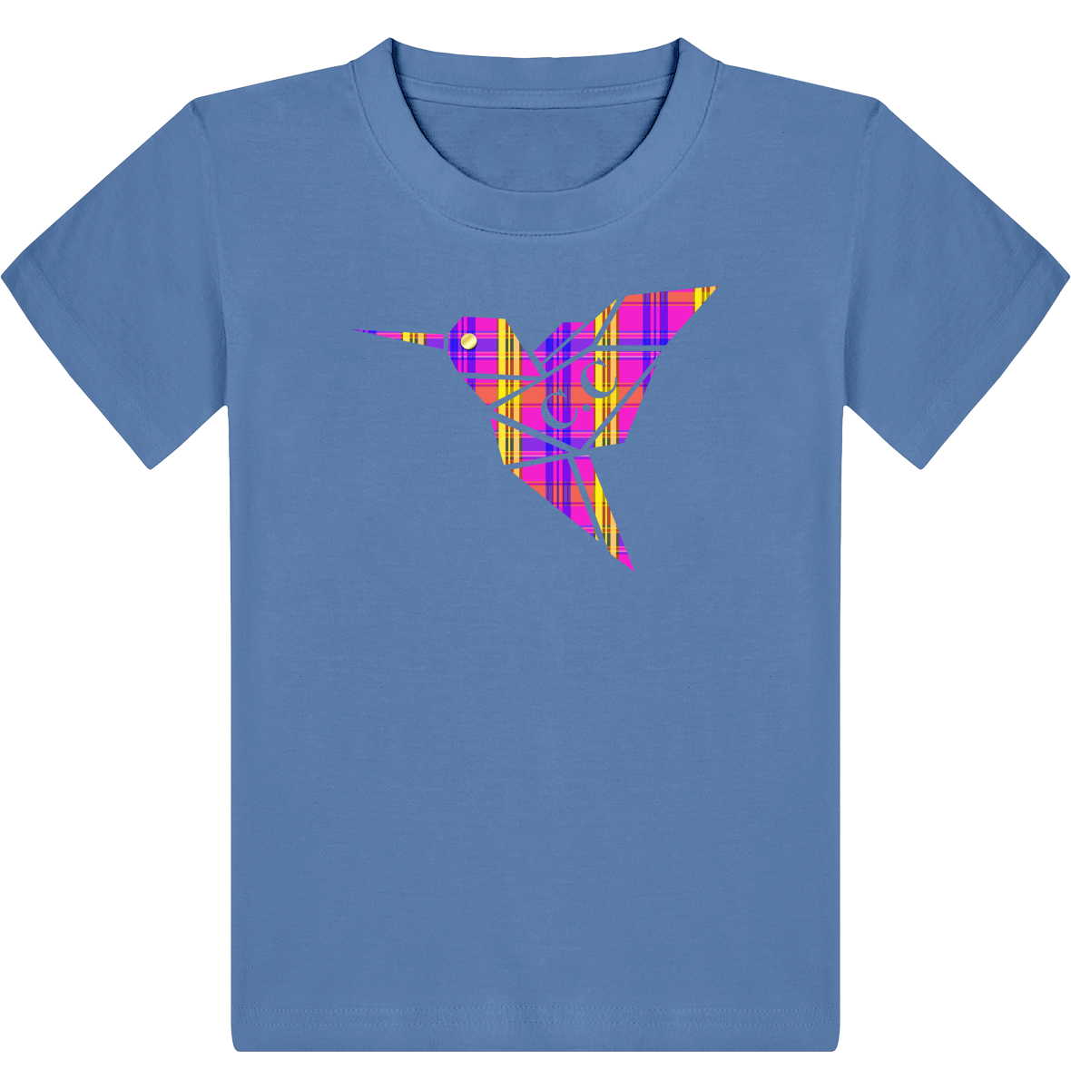 T-shirt Enfant C.C Madras Violet