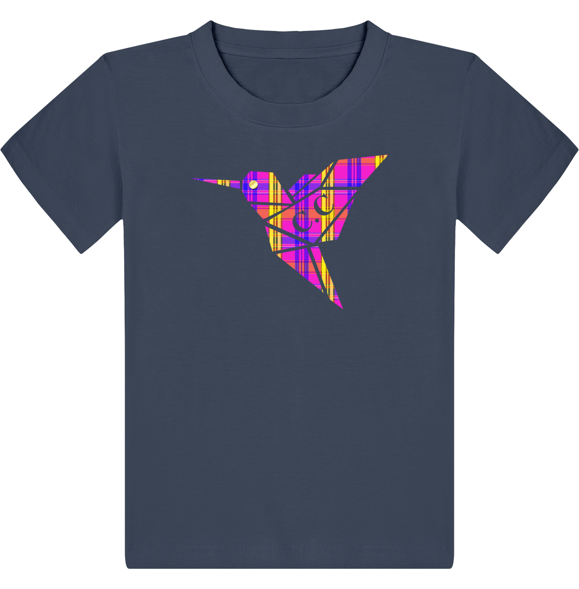 T-shirt Enfant C.C Madras Violet