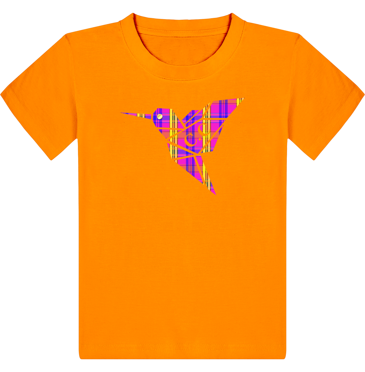 T-shirt Enfant C.C Madras Violet