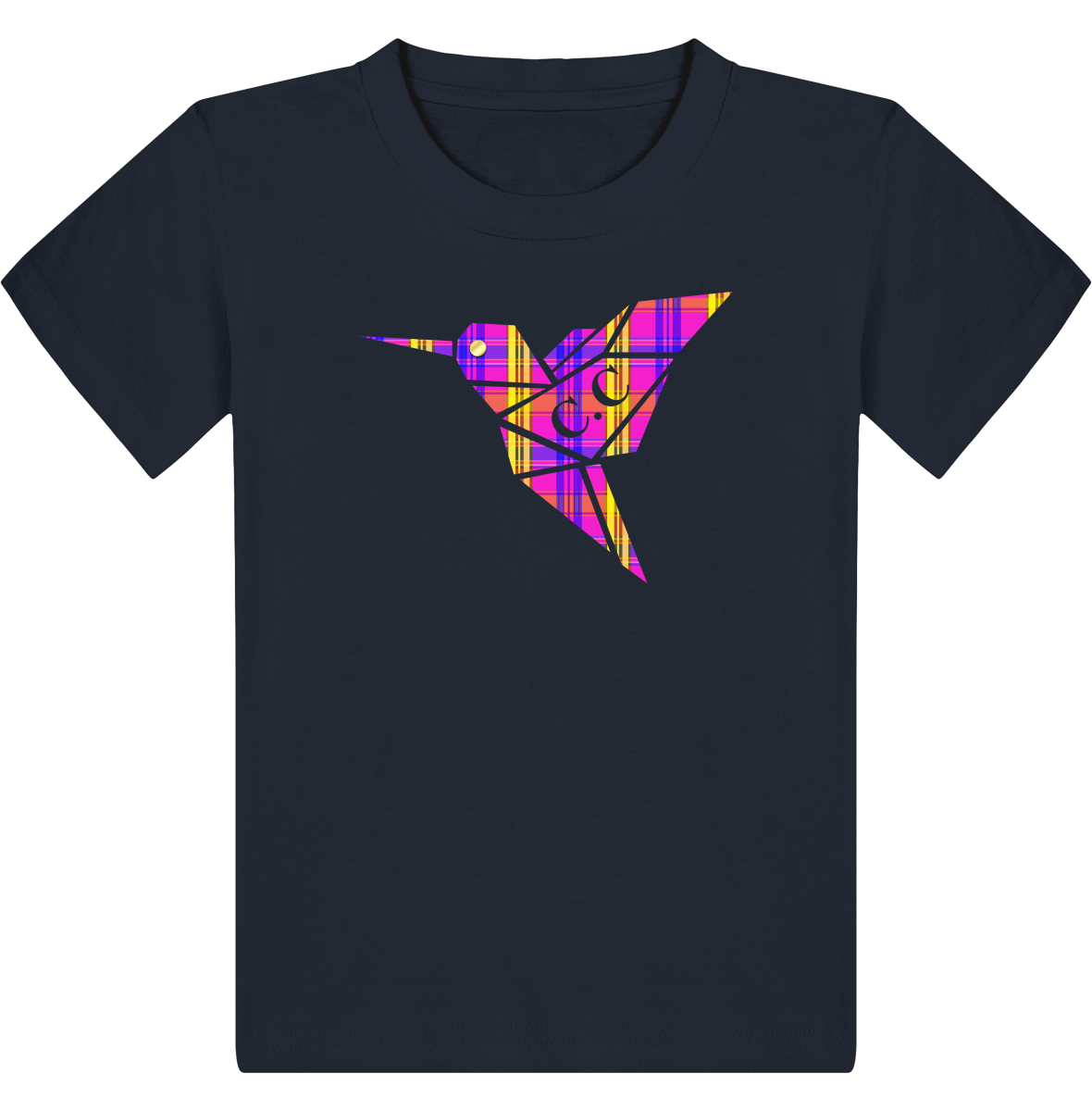 T-shirt Enfant C.C Madras Violet