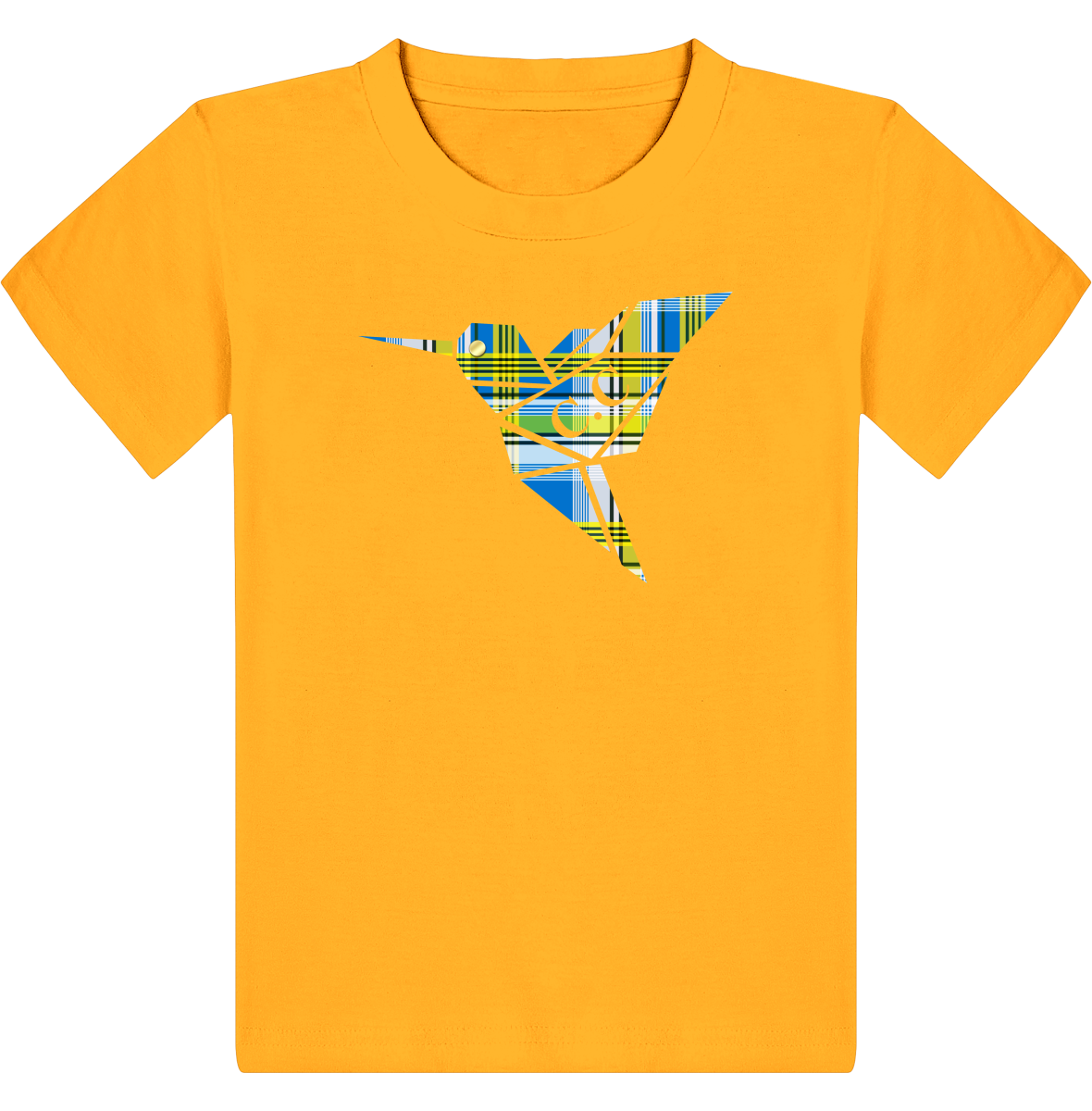 T-shirt Enfant C.C Madras Bleu