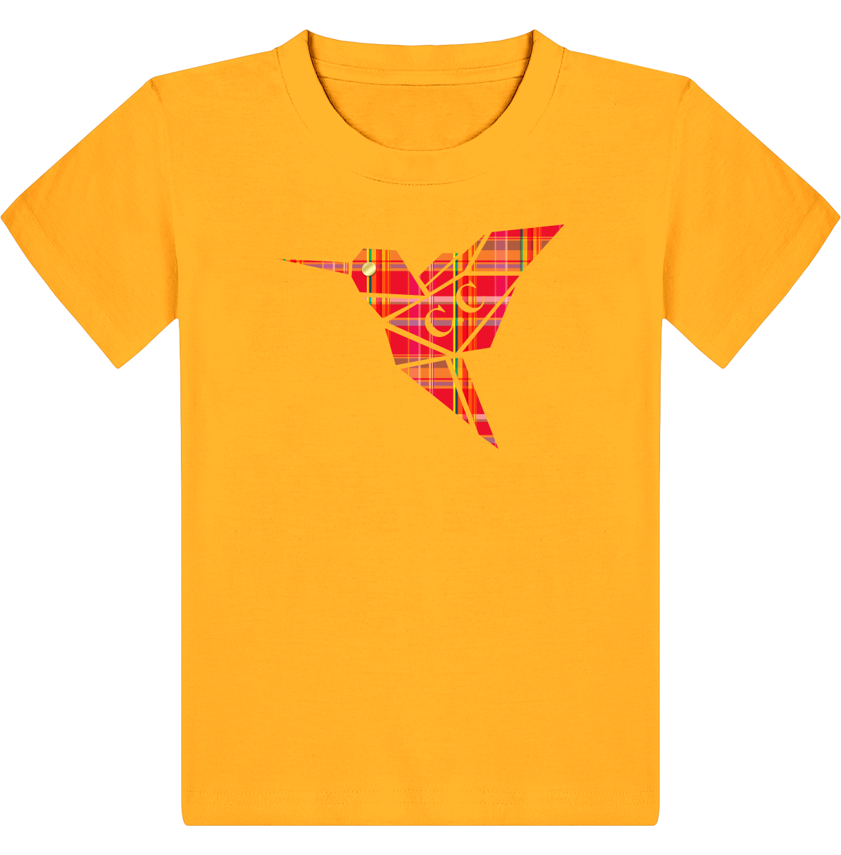 T-shirt Enfant C.C Madras Rouge