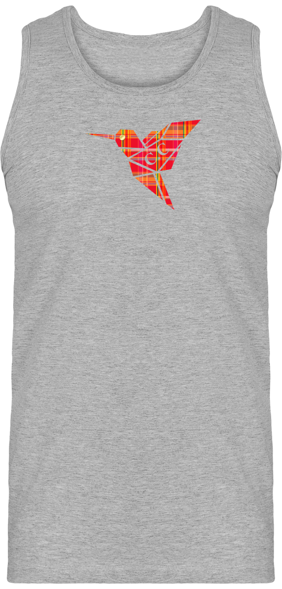 Débardeur Colibri Madras Rouge