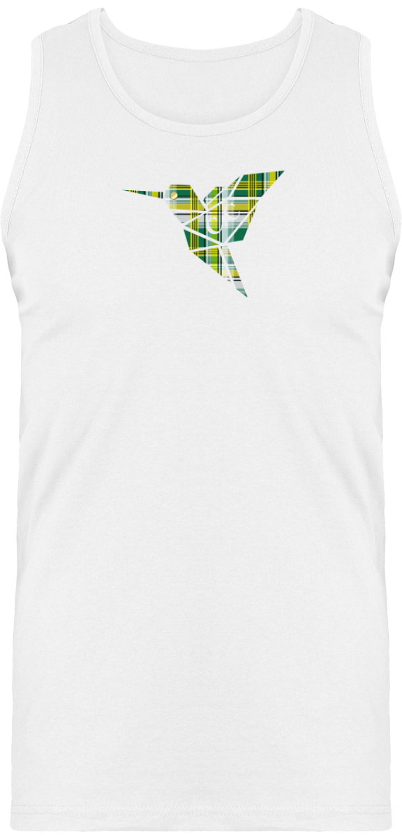 Débardeur Colibri Madras Vert