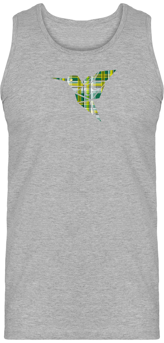 Débardeur Colibri Madras Vert