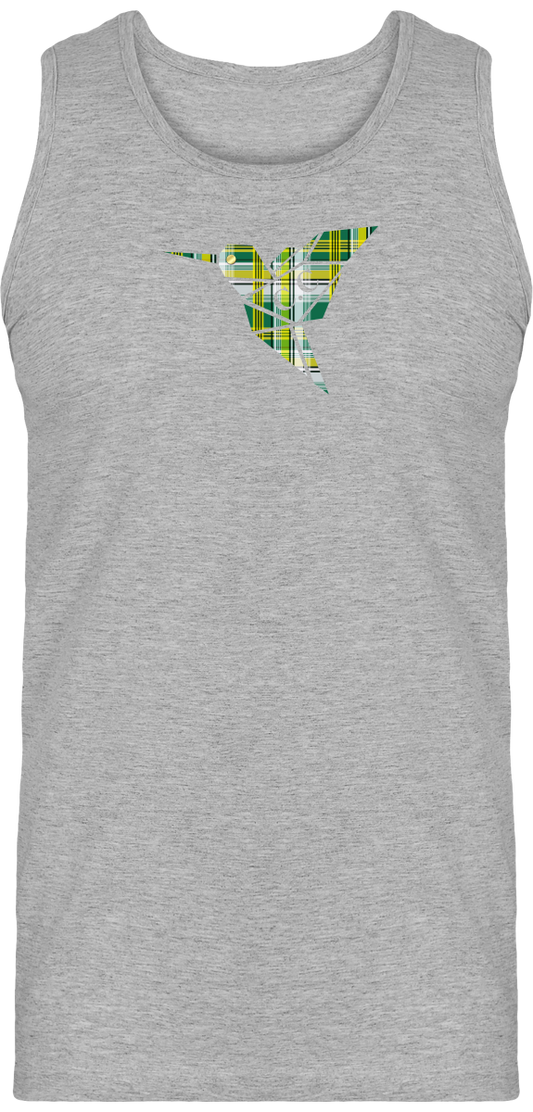 Débardeur Colibri Madras Vert