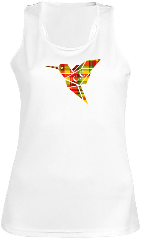 Débardeur Colibri Madras Sunshine