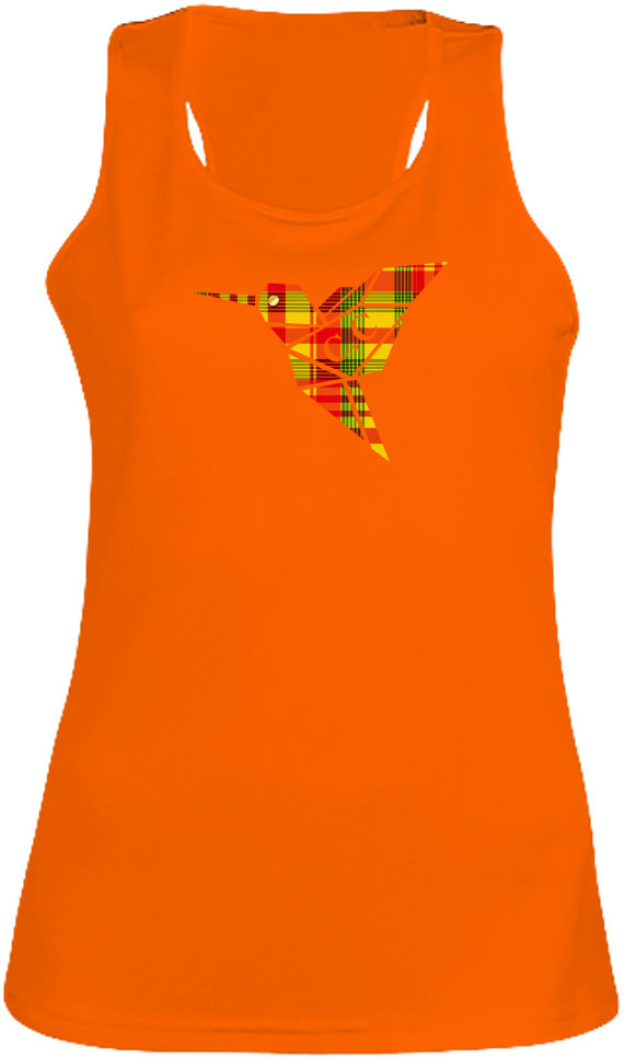 Débardeur Colibri Madras Sunshine