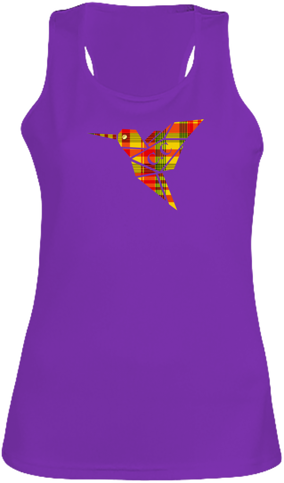 Débardeur Colibri Madras Sunshine