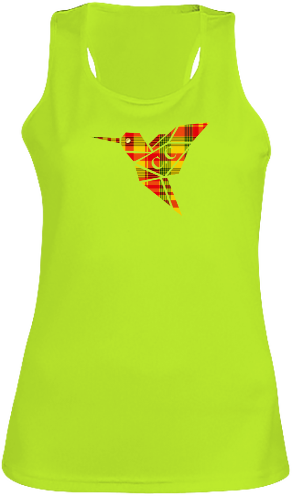 Débardeur Colibri Madras Sunshine