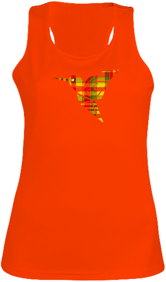 Débardeur Colibri Madras Sunshine