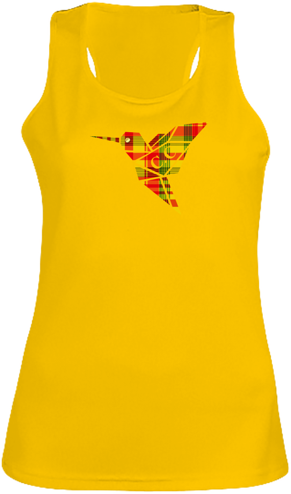 Débardeur Colibri Madras Sunshine
