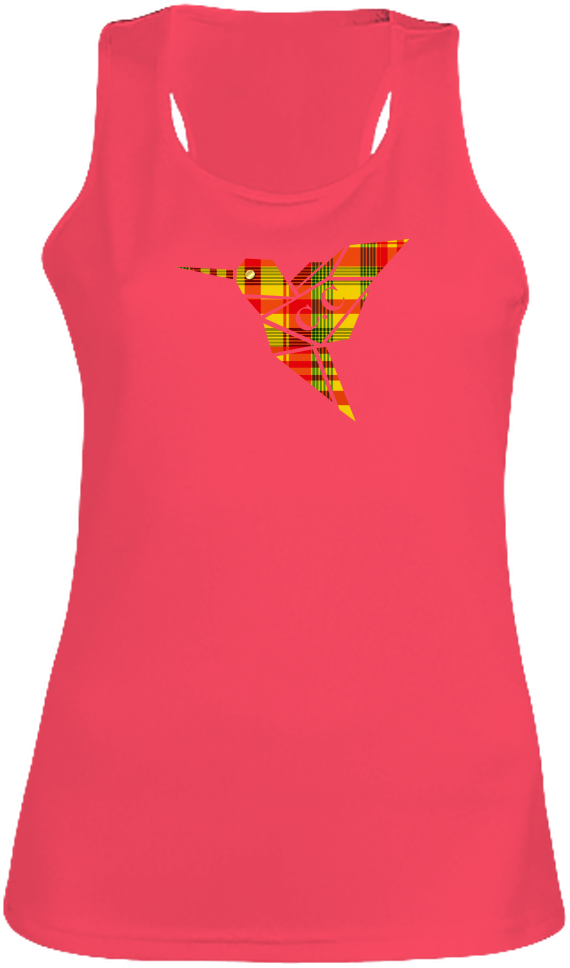 Débardeur Colibri Madras Sunshine