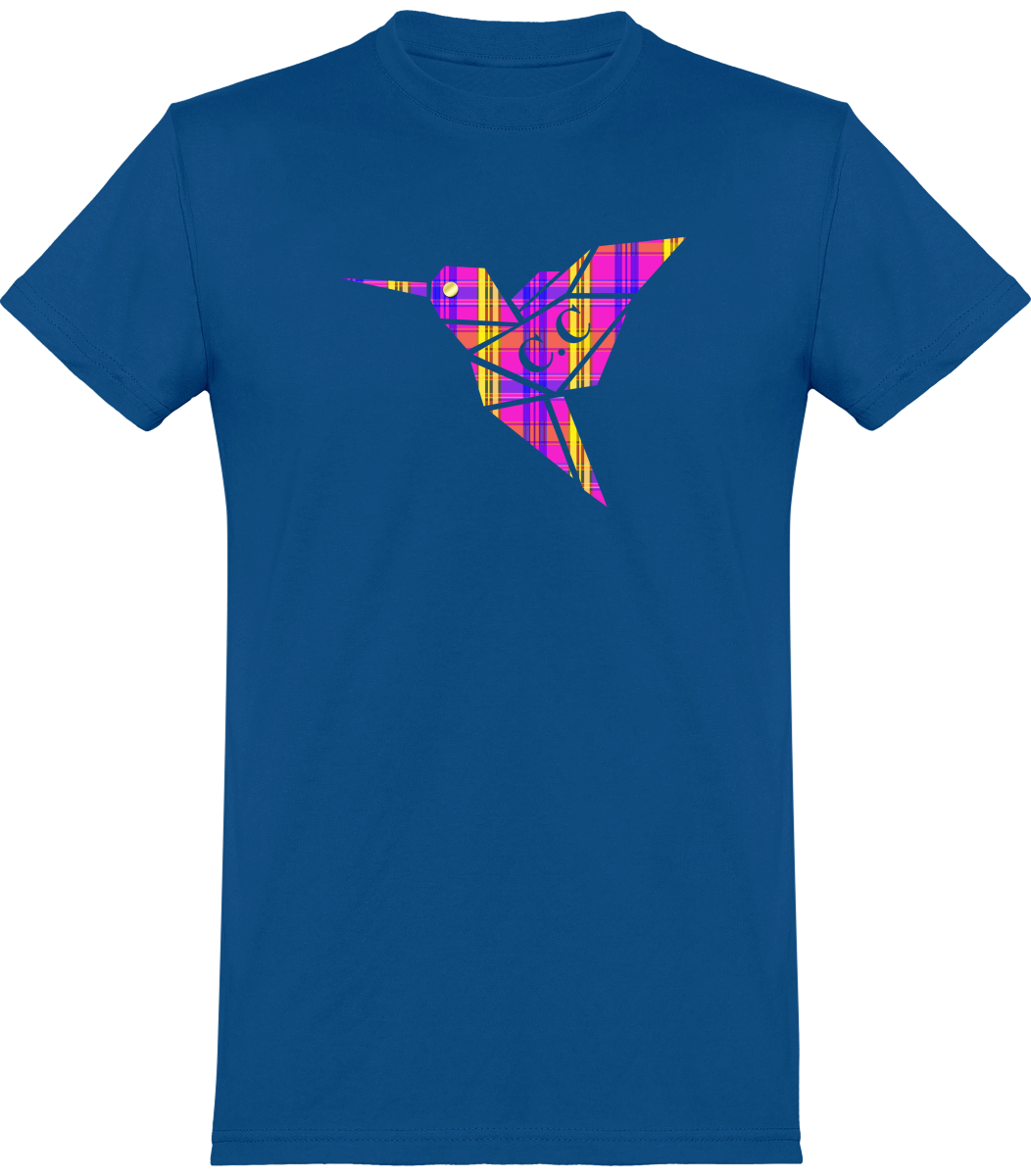 T-Shirt Unisexe C.C Madras Violet