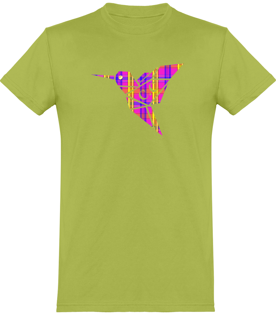 T-Shirt Unisexe C.C Madras Violet