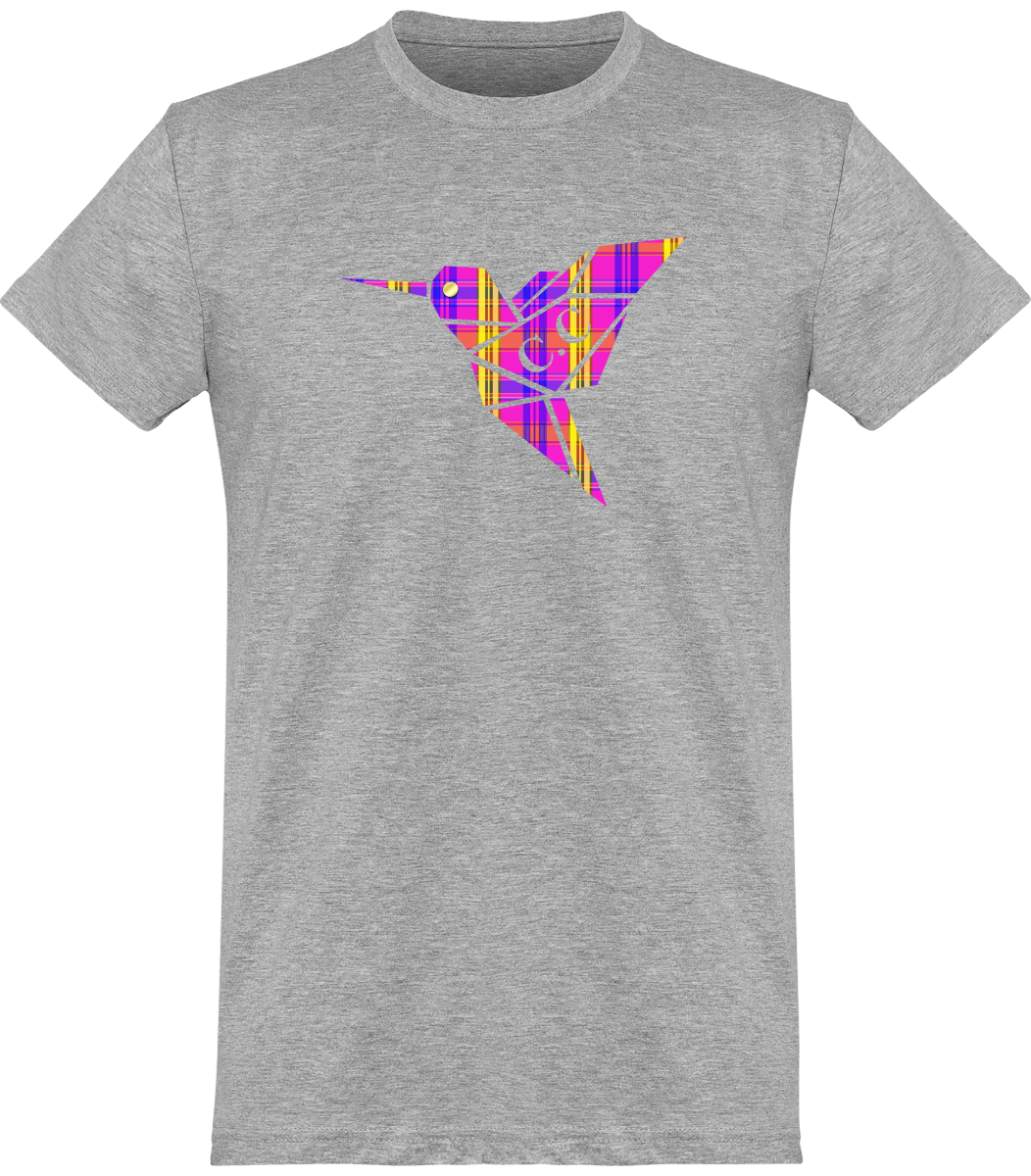 T-Shirt Unisexe C.C Madras Violet