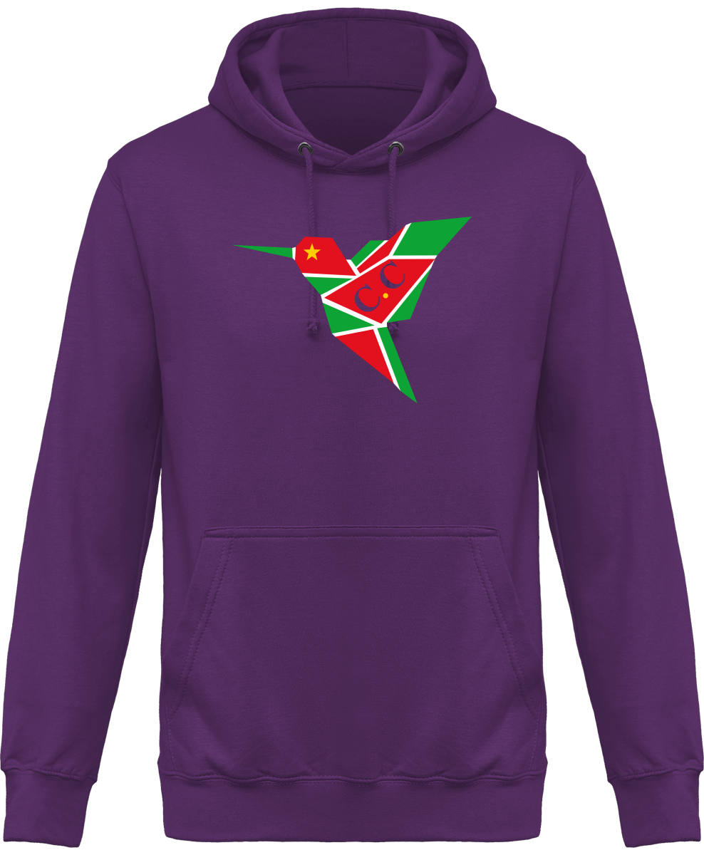 Sweat à Capuche Unisexe C.C GwadaStyl'