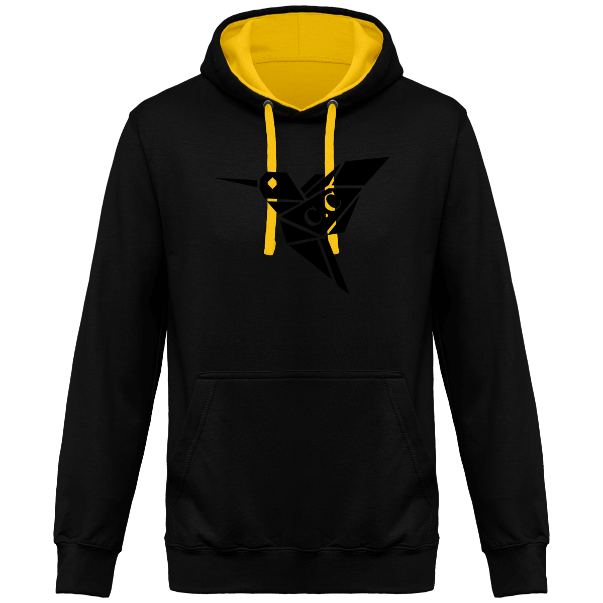 Sweat à Capuche Bicolore Unisexe C.C Classik