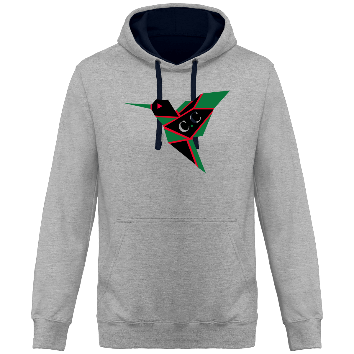 Sweat à Capuche Bicolore C.C Madadsteal