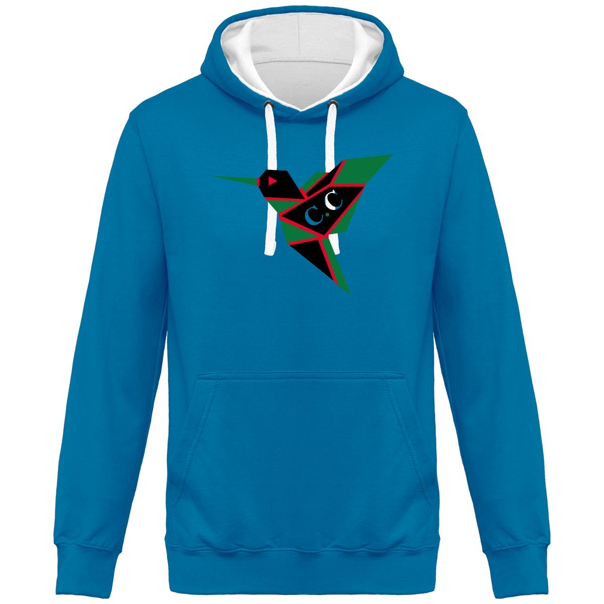 Sweat à Capuche Bicolore C.C Madadsteal